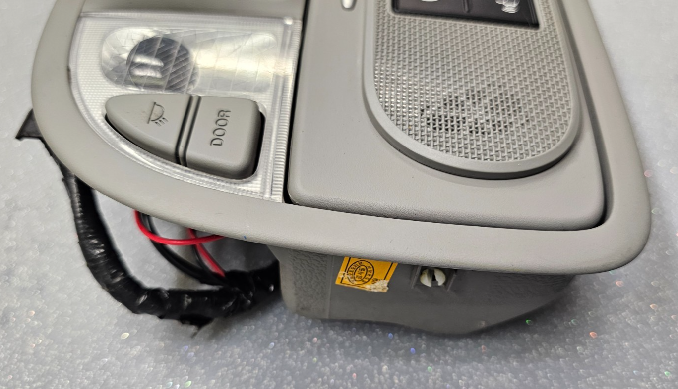 🔥07-12 HYUNDAI SANTA FE FRONT OVERHEAD CONSOLE DOME MAP LIGHT LAMP SUNROOF GRAY