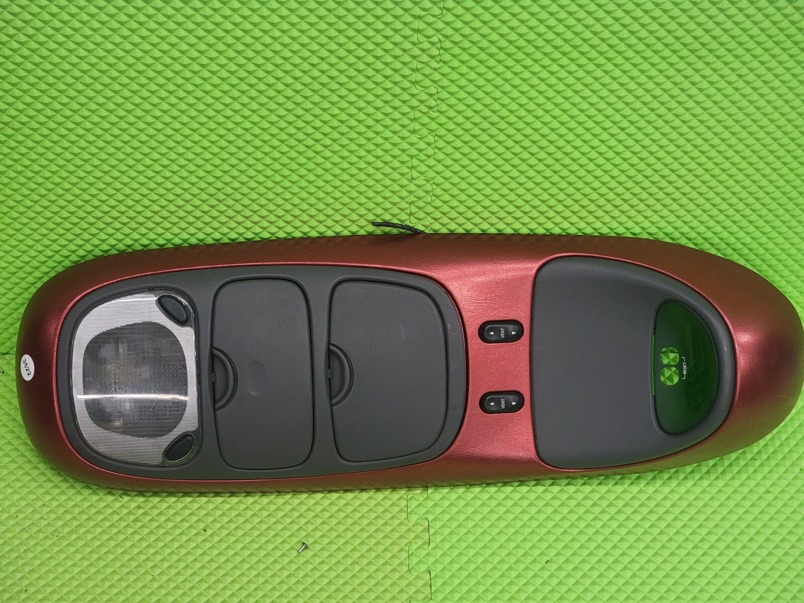 🔥97-02 Ford Expedition Overhead Climate Console Map Light Display OEM RED