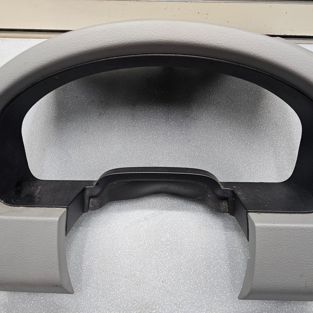 🔥04-08 Ford F-150 Dash Instrument CLUSTER Bezel Speedometer Gauge Trim GRAY C14
