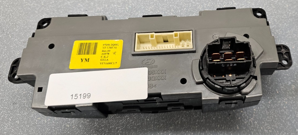 11-13 Hyundai Sonata Heater Temperature Climate Control Panel Unit Conditioning