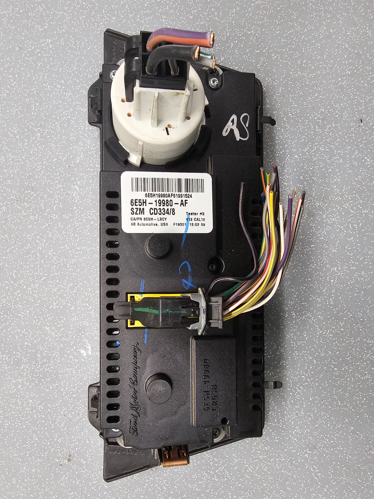 06-09 Ford Fusion Milan Dash Heater Temperature Climate Control Conditioner OEM