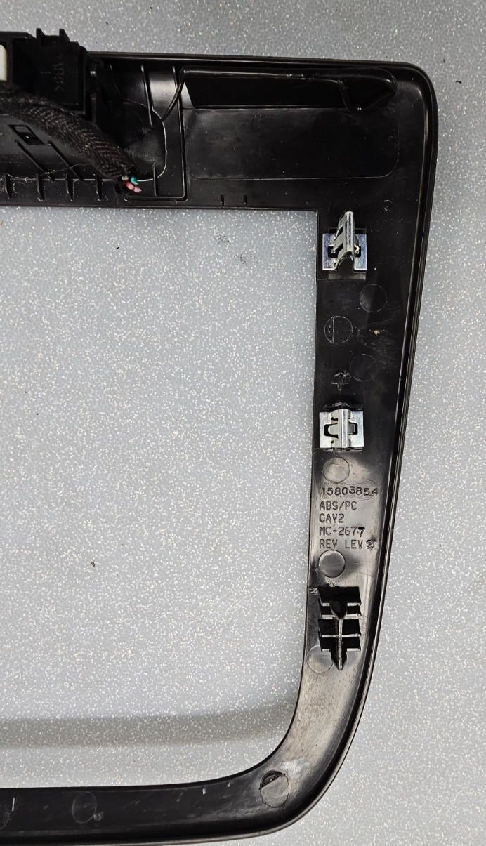 🔥06-13 Impala Center Dash AM FM Radio Stereo Trim Panel Bezel Woodgrain OEM