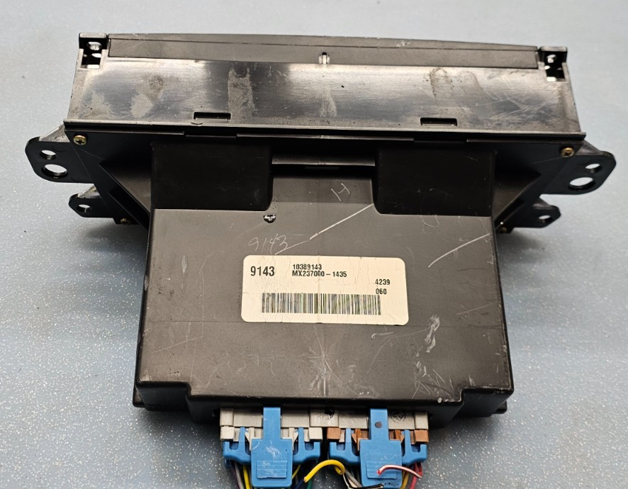 🔥05-06 CADILLAC STS  DASH A/C AC HVAC HEATER CLIMATE CONTROL TEMPERATURE BLACK