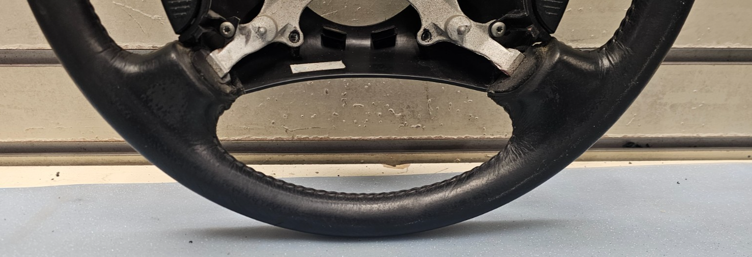 🔥98-01 Dodge Ram 1500 2500 3500 DAKOTA DURANGO Steering Wheel Leaher Black OEM