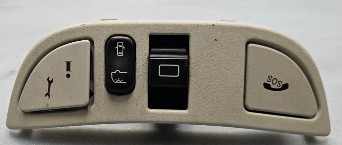 🔥00-14 Mercedes C250 GLK350 Touareg DOME LIGHT SWITCH PANEL LT TAN
