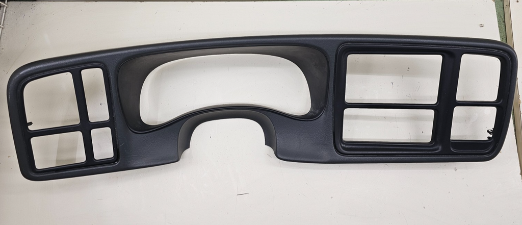 🔥03-06 CHEVY GMC Dash INSTRUMENT Cluster Speedometer Trim PANEL Bezel Black C5