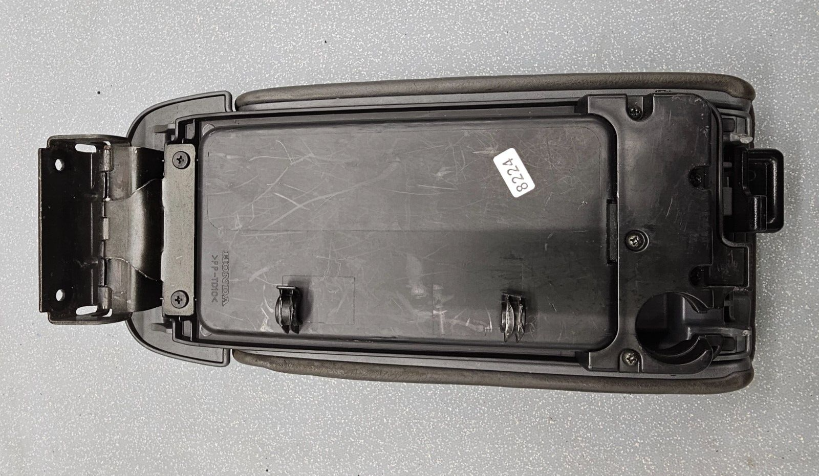 03-07 ACCORD Acura TSX Center Console Armrest Storage Lid Leather DK GRAY L22