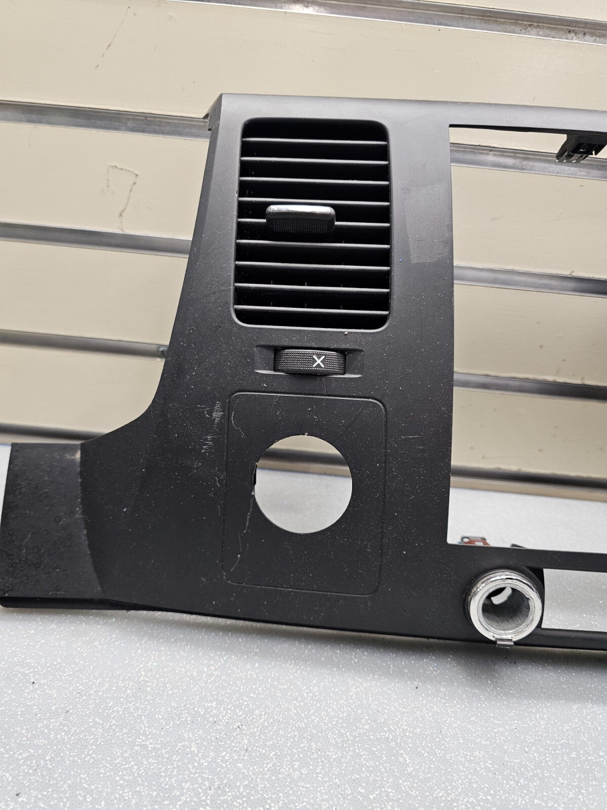 🔥07-14 Silverado SIERRA Center Dash Radio Bezel AC Climate Trim Panel BLACK B6