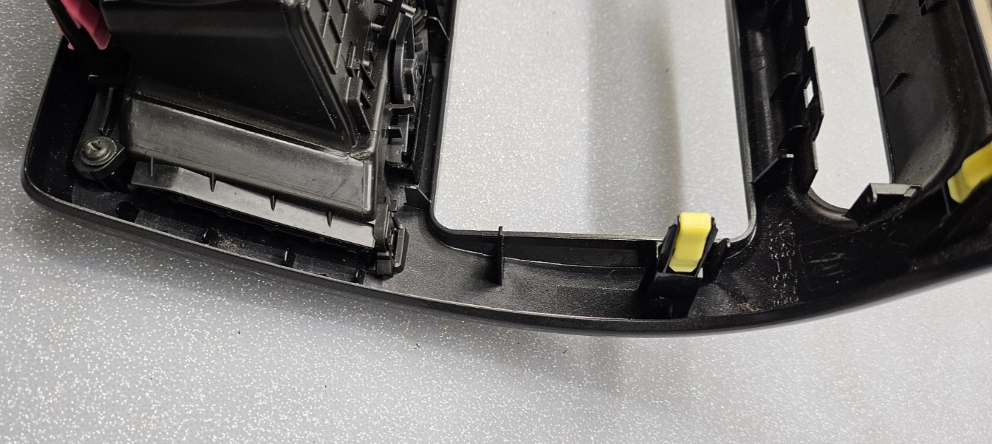 🔥08-14 SCION XD DASH AM FM RADIO STEREO DISPLAY BEZEL TRIM PANEL ASSEMBLY BLACK