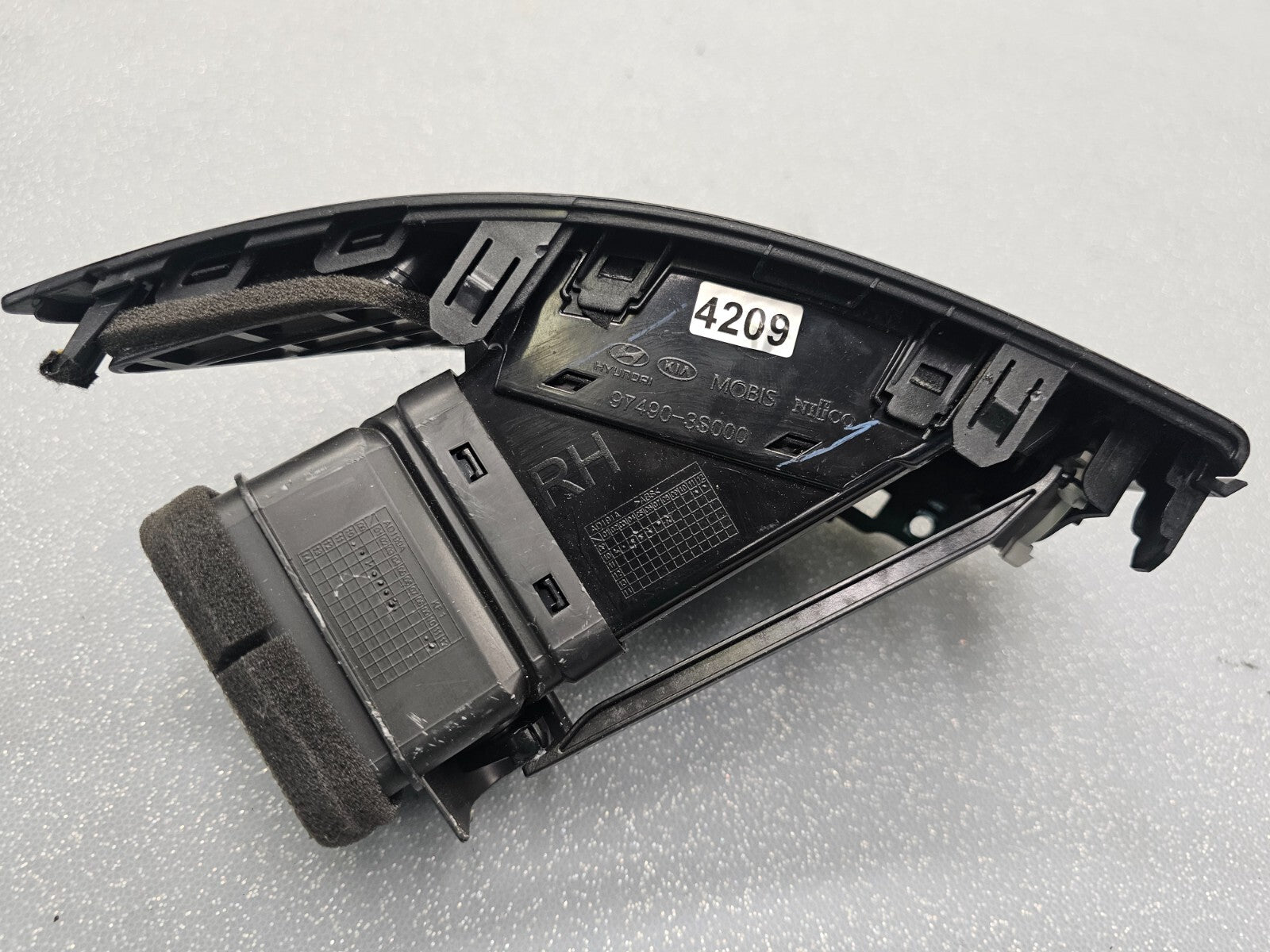 🔥11-14 HYUNDAI SONATA DASH RIGHT PASSENGER AIR VENT CONDITIONER HEATER BLACK