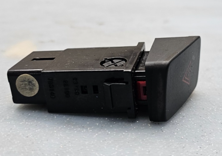 🔥06-08 SONATA Hazard Light Dash Flasher Warning Emergency Switch Button black