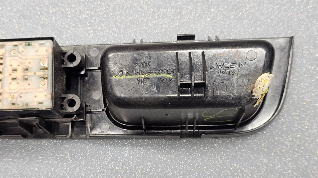 🔥07-10 Versa Front Left Driver Master Door Window Switch Lock Control SILVER