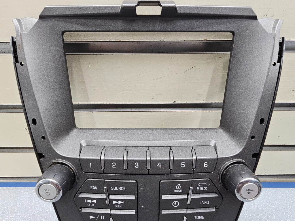 🔥12-15 Equinox Terrain Dash AM FM Radio Stereo Climate Control Trim Panel Bezel