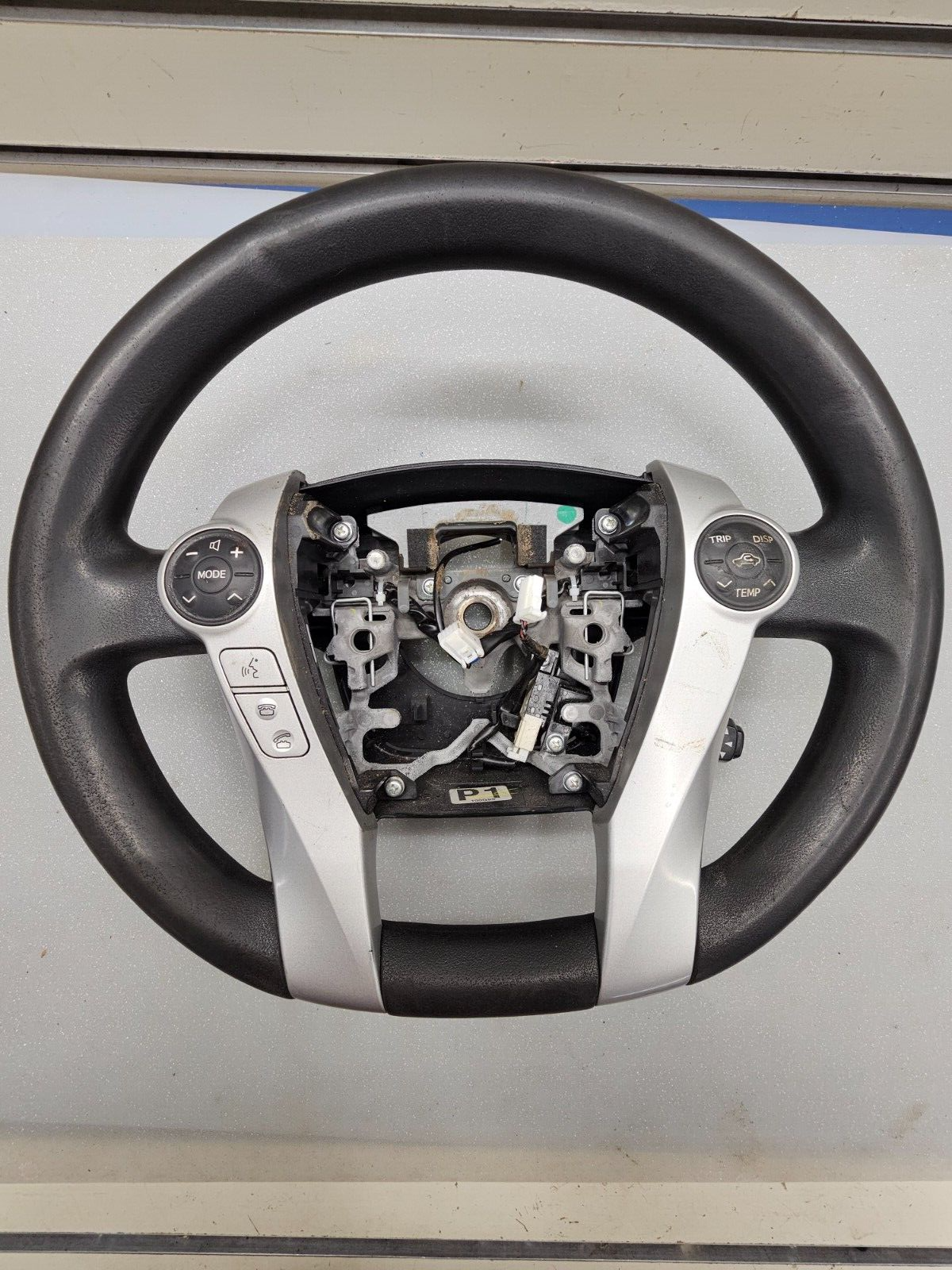 🔥2010-2015 Toyota Prius Steering Wheel With Audio Cruise Switch Black OEM
