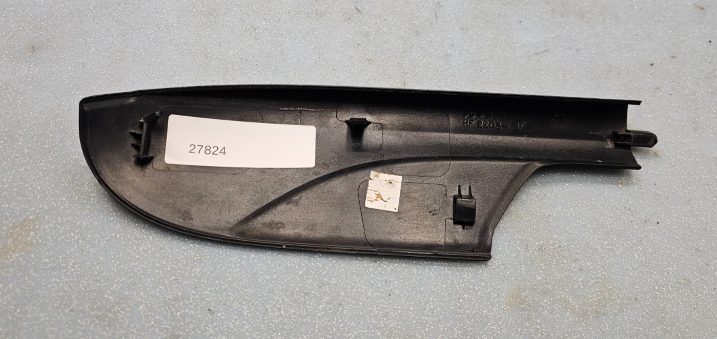 🔥03-08 Honda Pilot Passenger Side Front Roof Rail End Cap Rack Genuine Black