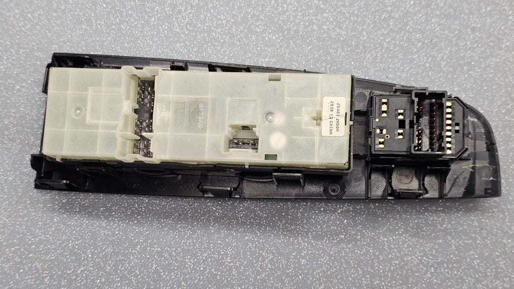 🔥07-12 ALTIMA LEFT DRIVER MASTER POWER WINDOW CONTROL SWITCH ASSEMBLY SILVER