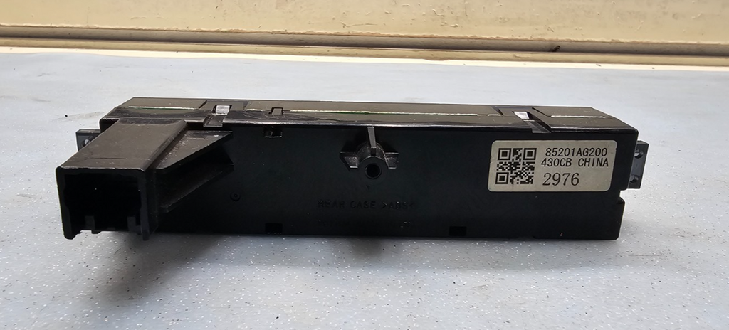 🔥07-09 SUBARU LEGACY OUTBACK DIGITAL CENTER DASH AUTO CLOCK ASSEMBLY BLACK