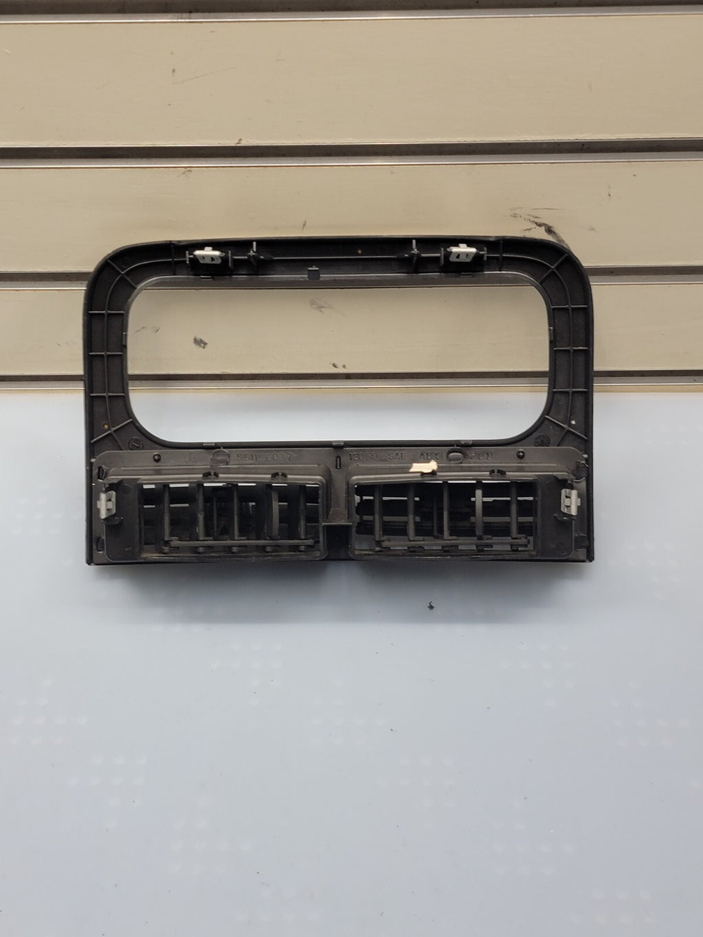 🔥99-04 Jeep Grand Cherokee Center Dash RADIO Bezel A/C Air Vent Trim silver