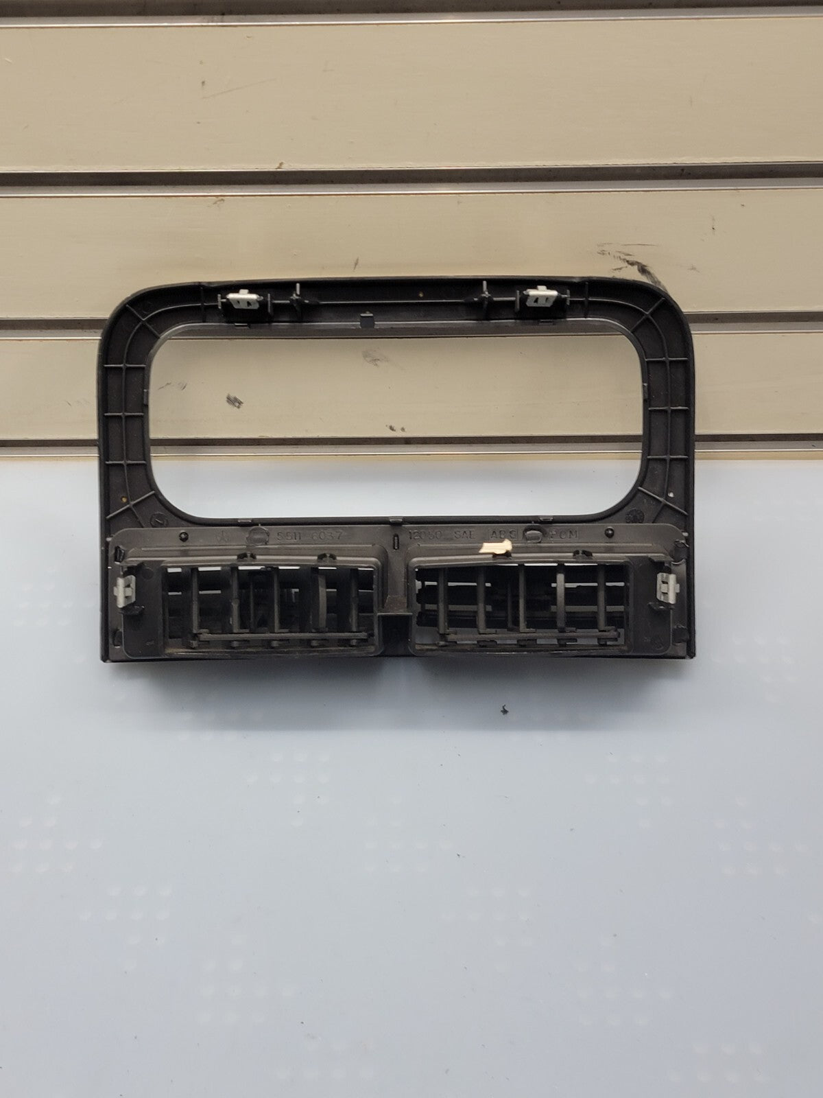 🔥99-04 Jeep Grand Cherokee Center Dash RADIO Bezel A/C Air Vent Trim silver