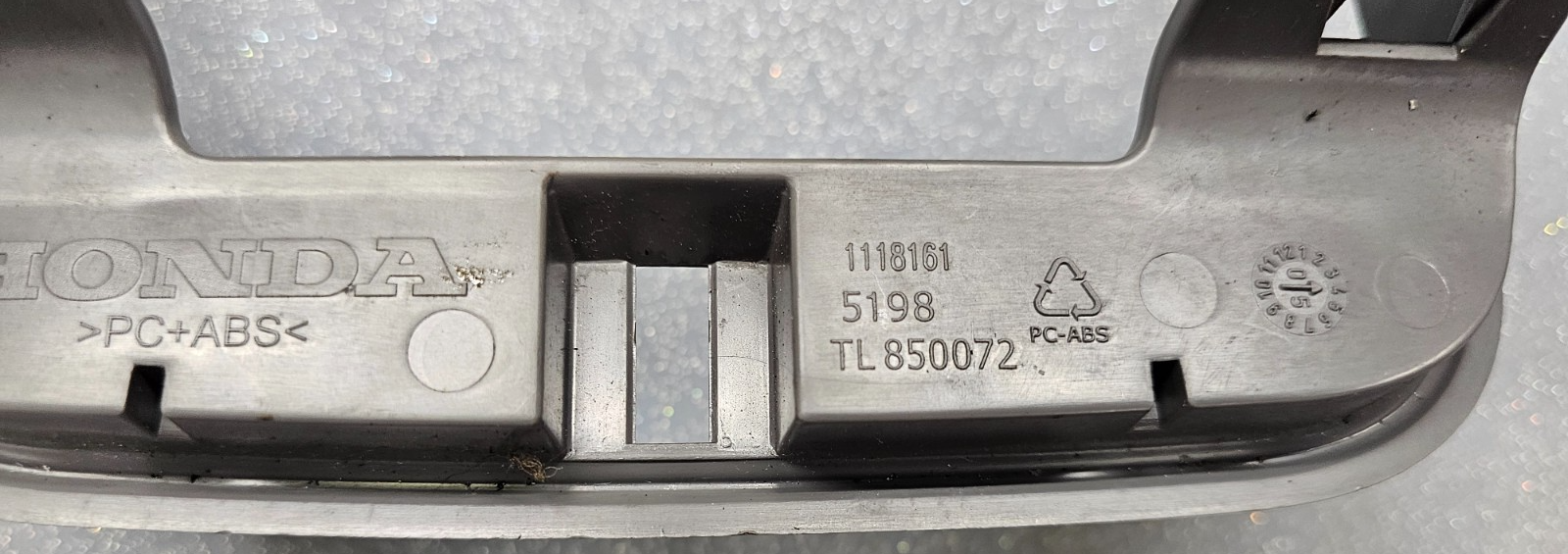 🔥04-08 ACURA TL FRONT OVERHEAD CONSOLE SUNROOF DOME MAP LIGHT TRIM CEILING GRAY