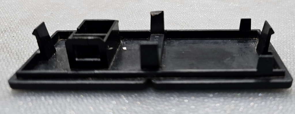 🔥95-99 Chevy GMC C/K Tahoe Suburban Blank Switch Instrument Panel Bezel 2 Spot