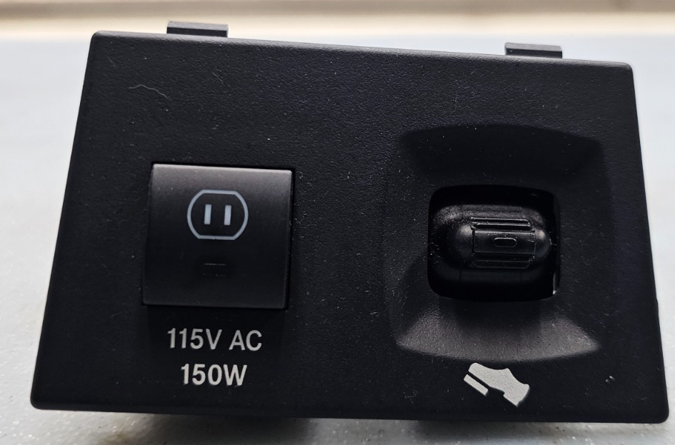 🔥04-07 Dodge Durango Pedal Adjust Dashboard Switch Outlet OEM