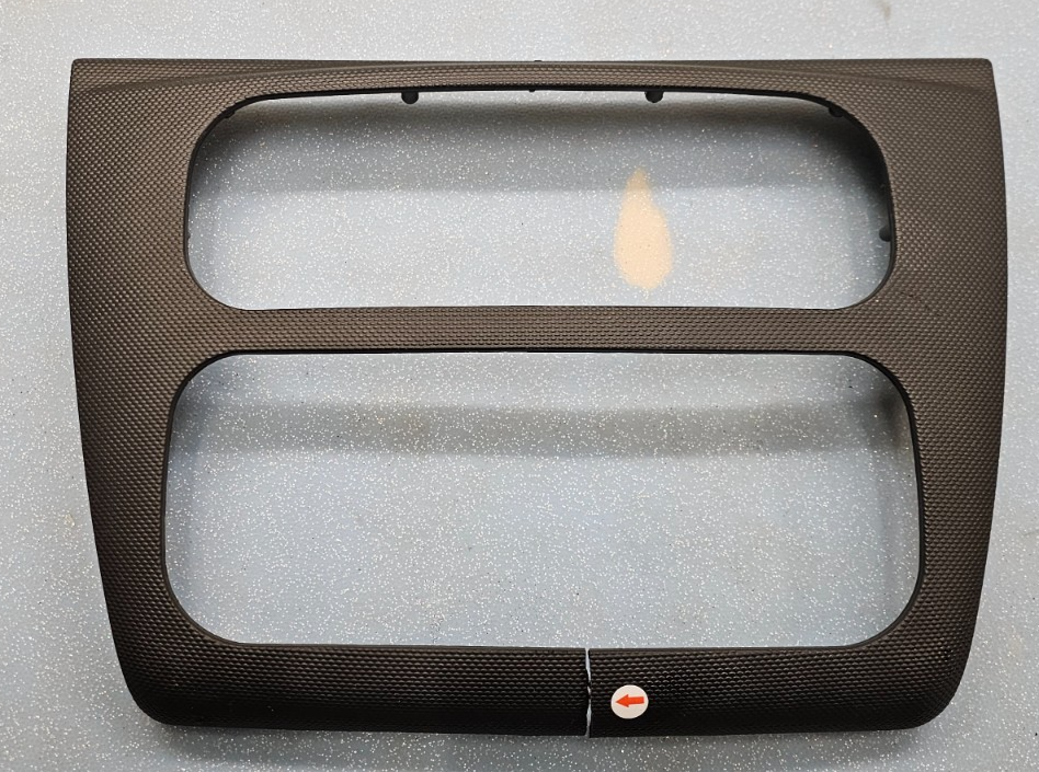 🔥03-06 Stratus Sebring Dash AM FM Radio Stereo Display Trim Panel Bezel Black