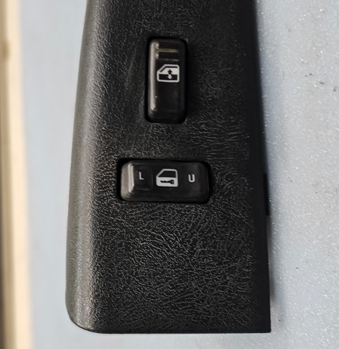🔥99-02 Silverado SIERRA Front RIGHT Passenger Power Window Switch Lock Black