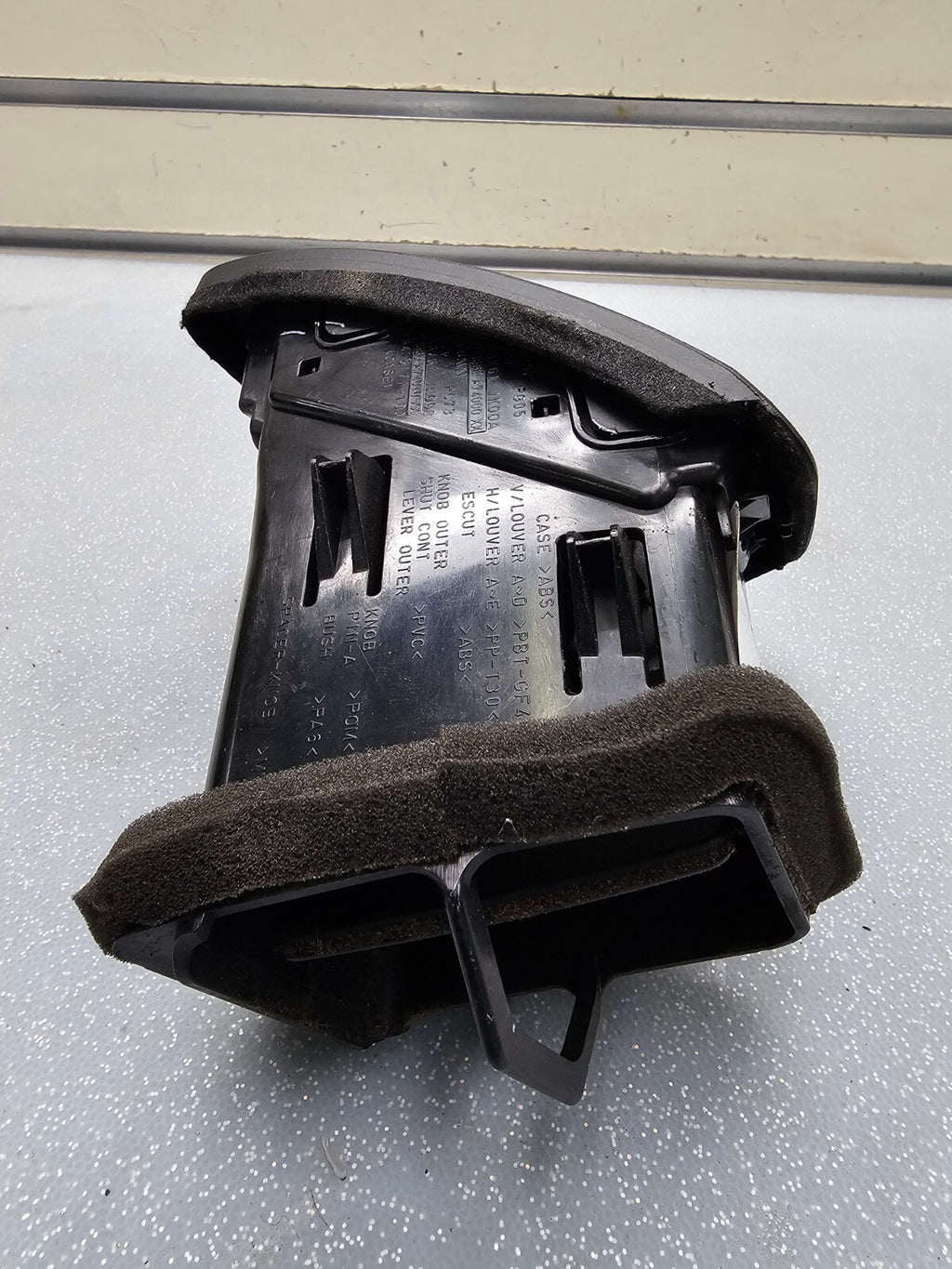 🔥08-13 Infiniti G37 G25 Left Driver Dash AC Air Vent Conditioner Filter Black