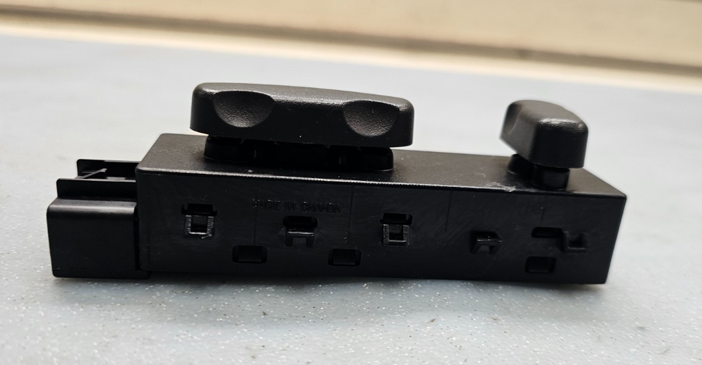 🔥2007-2014 SILVERADO SIERRA TAHOE DRIVER SEAT ADJUSTER KNOB RECLINER OEM BLACK