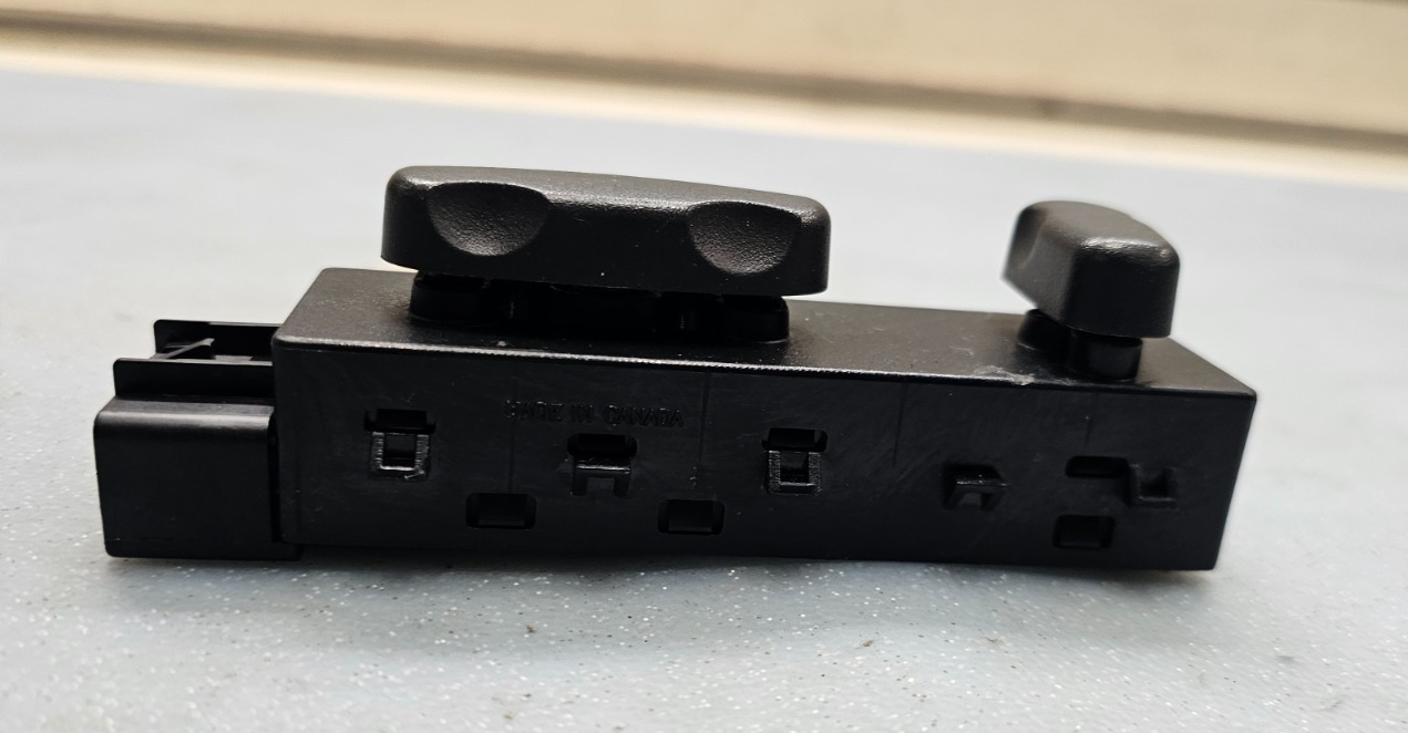 🔥2007-2014 SILVERADO SIERRA TAHOE DRIVER SEAT ADJUSTER KNOB RECLINER OEM BLACK