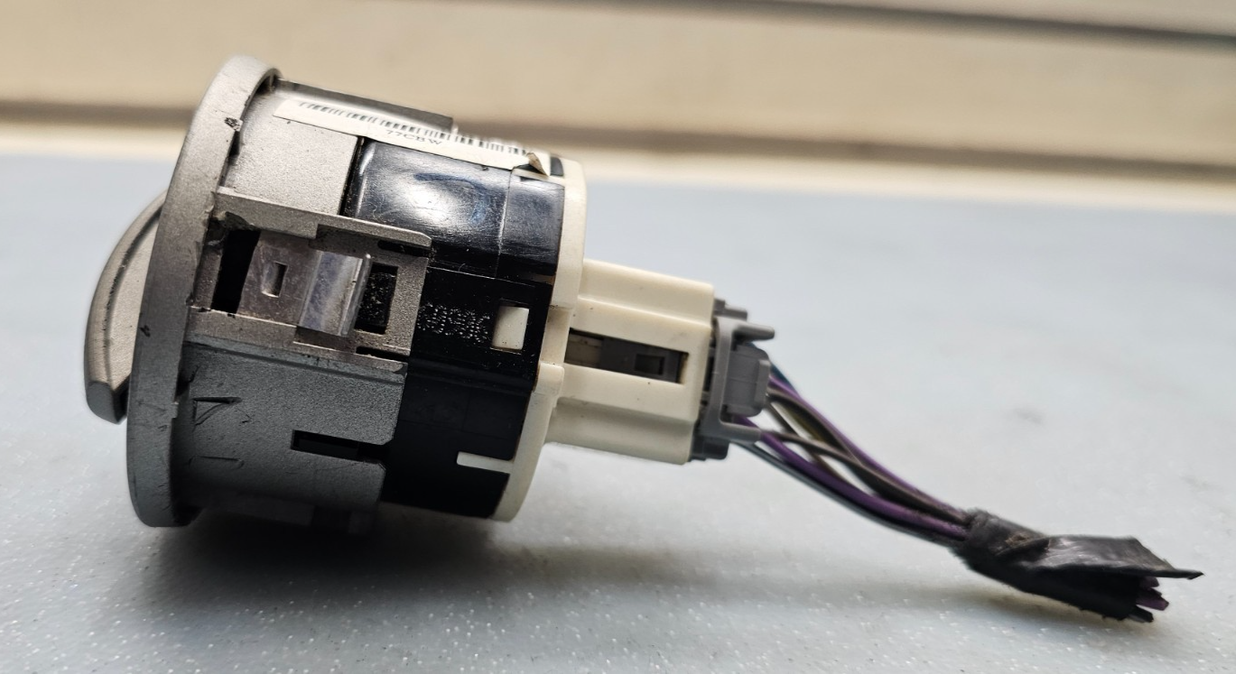 🔥08-12 Escape 08-11 Mariner Dimmer Headlight Fog Lamp Control Switch Silver OEM