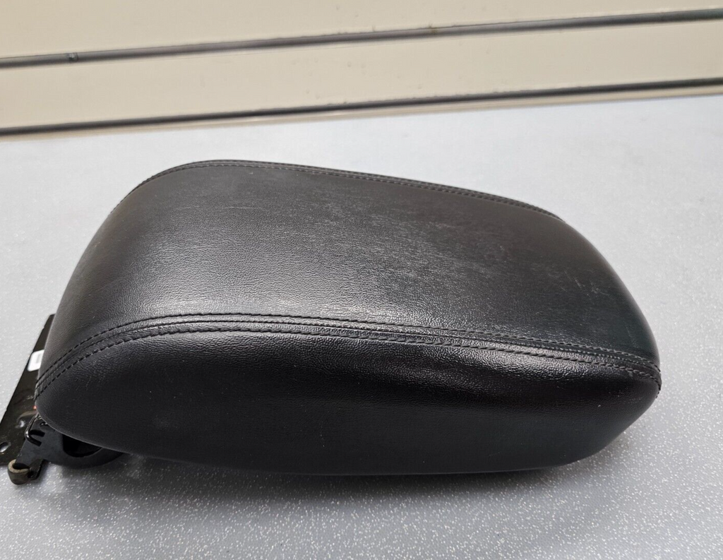 🔥13-16 DODGE DART CENTER CONSOLE ARM REST LID LEATHER BLACK TOP PAD COVER BLACK