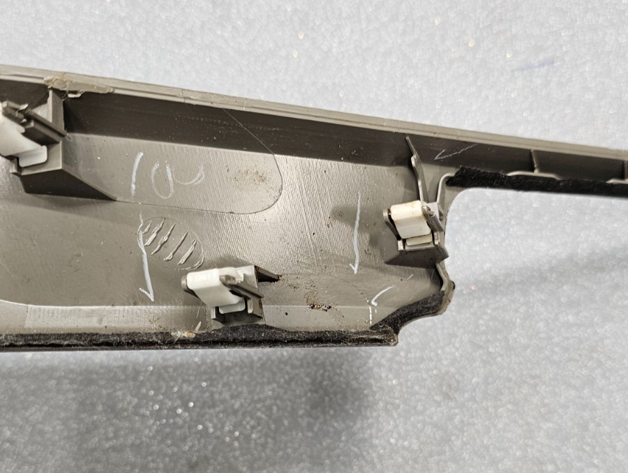 🔥09-14 Acura TL Center Console Left Driver Trim Molding Cover Panel Silver