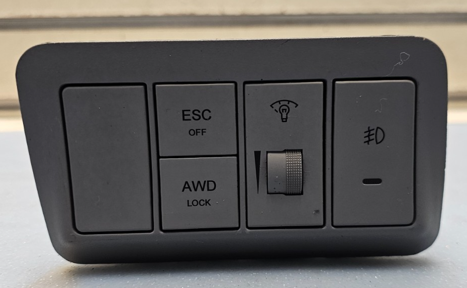 🔥07-09 Hyundai Santa Fe Dash Switch Panel Dimmer Lock Fog Light Control