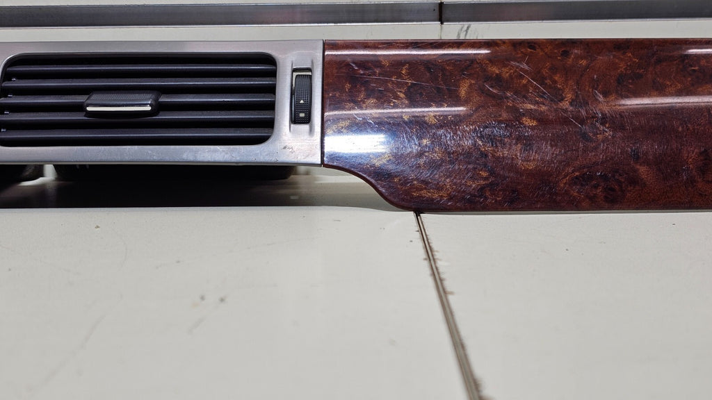 🔥07-13 Suburban TAHOE YUKON Dash Radio Bezel Trim RIGHT Panel w/ Vent WOOD B36