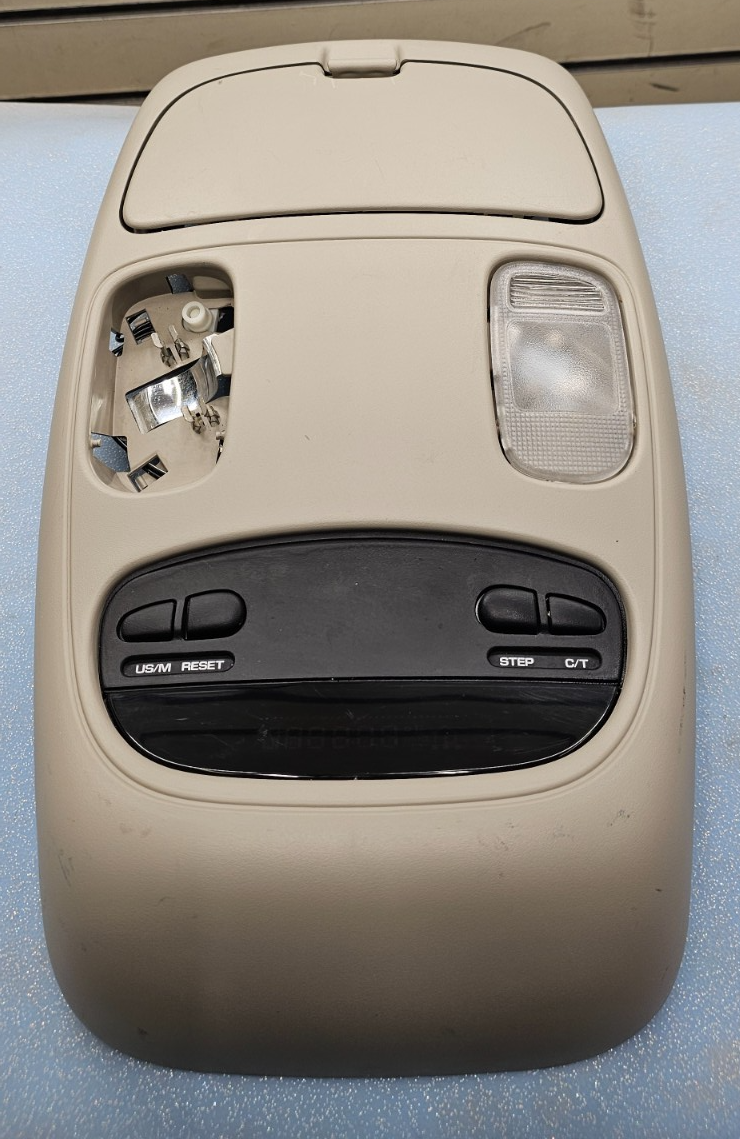 🔥02-05 Dodge Ram 1500 2500 3500 Overhead Console with Digital Display tan OEM