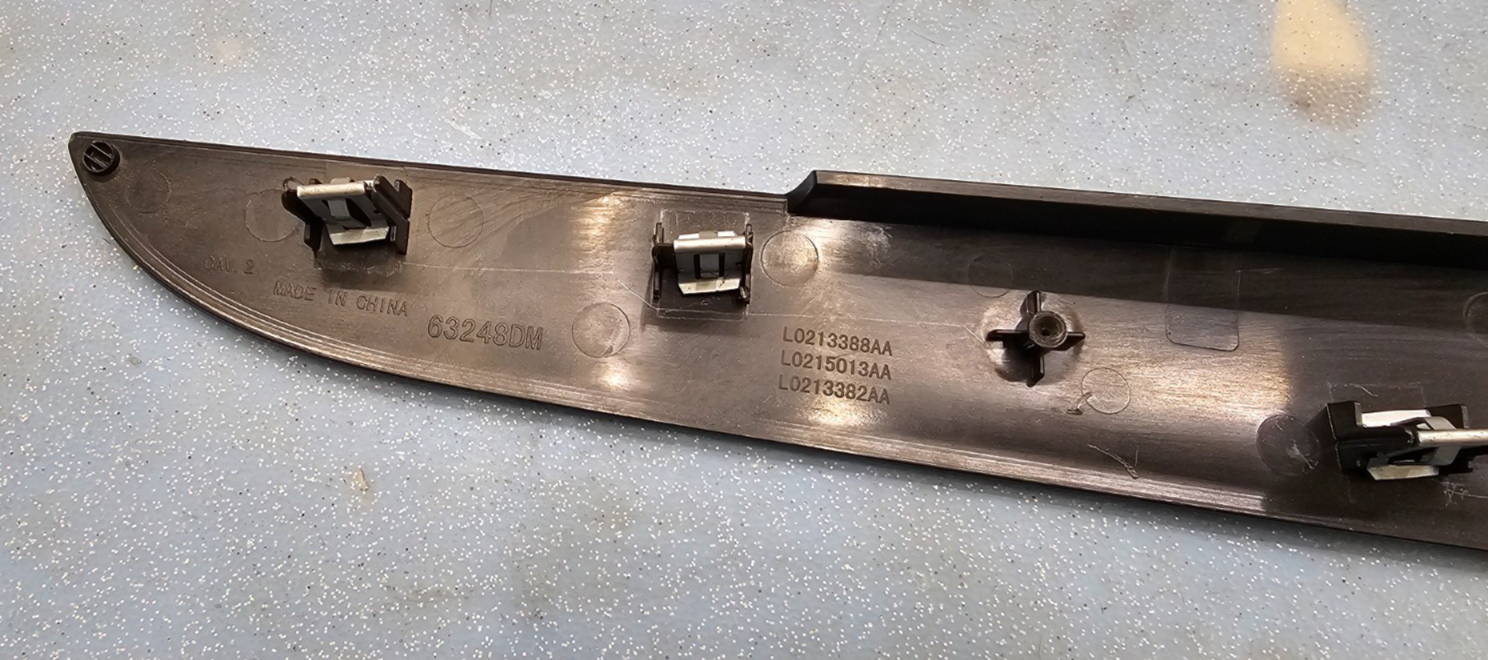 🔥12-20 town country grand caravan C/V Instrument Panel Bezel black