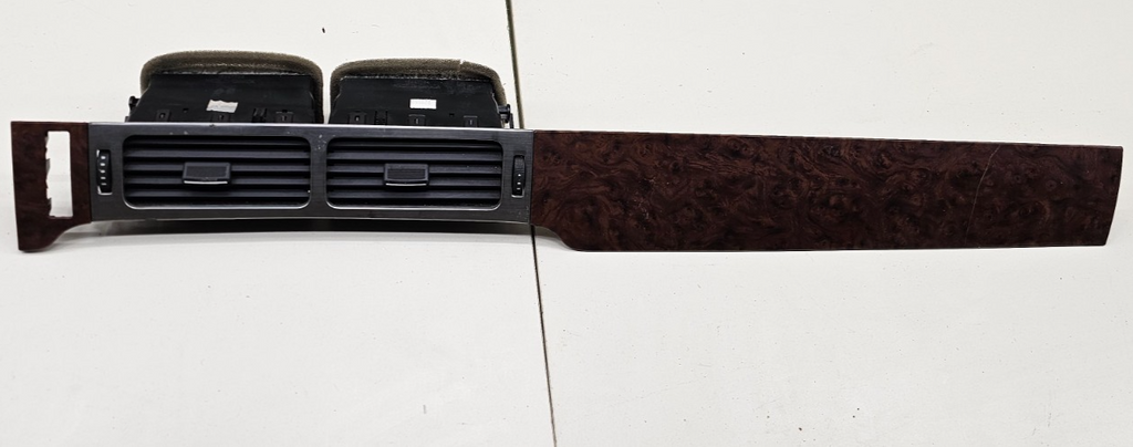 🔥07-13 Suburban TAHOE YUKON Dash Radio Bezel Trim RIGHT Panel w/ Vent WOOD B36