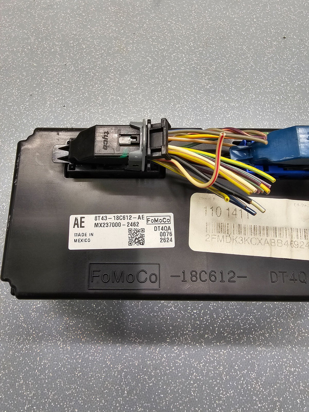 07-10 Ford Edge Dash Center A/C Heater Control Temperature Climate Control Unit