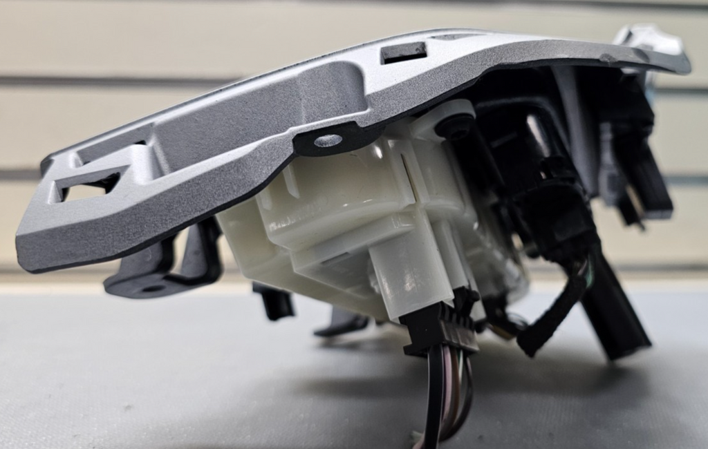 🔥12-14 FORD FOCUS A/C HEATER CLIMATE CONTROL Dash Bezel Temperature SILVER OEM