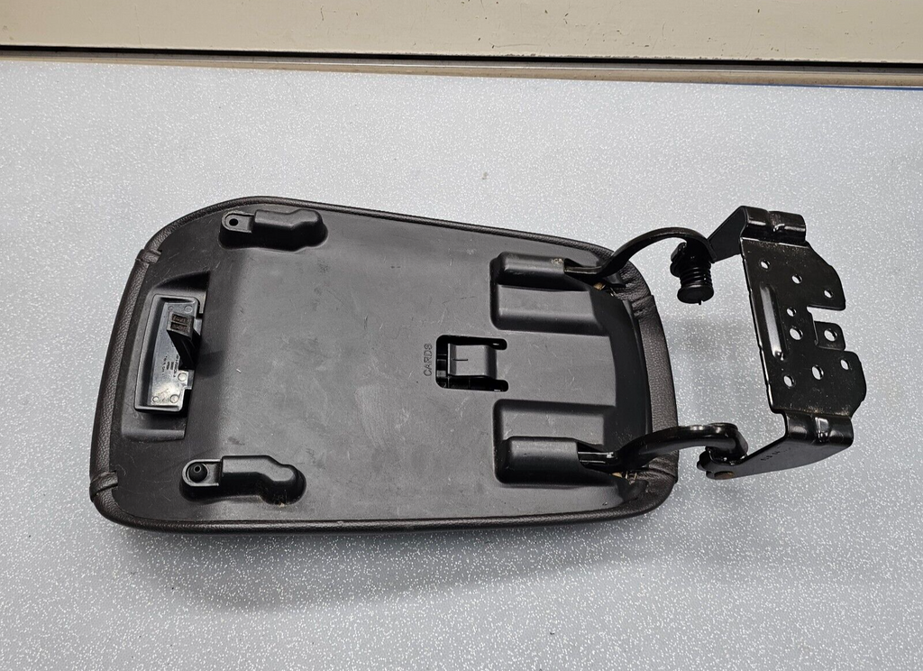 🔥13-16 Ford Fusion Front Center Console Lid Armrest Leather Cover Top Pad Black
