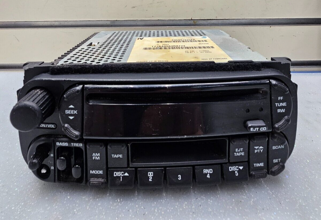🔥02-07 Chrysler Jeep Dodge Car Truck Radio AM FM CD Player RBK Digita