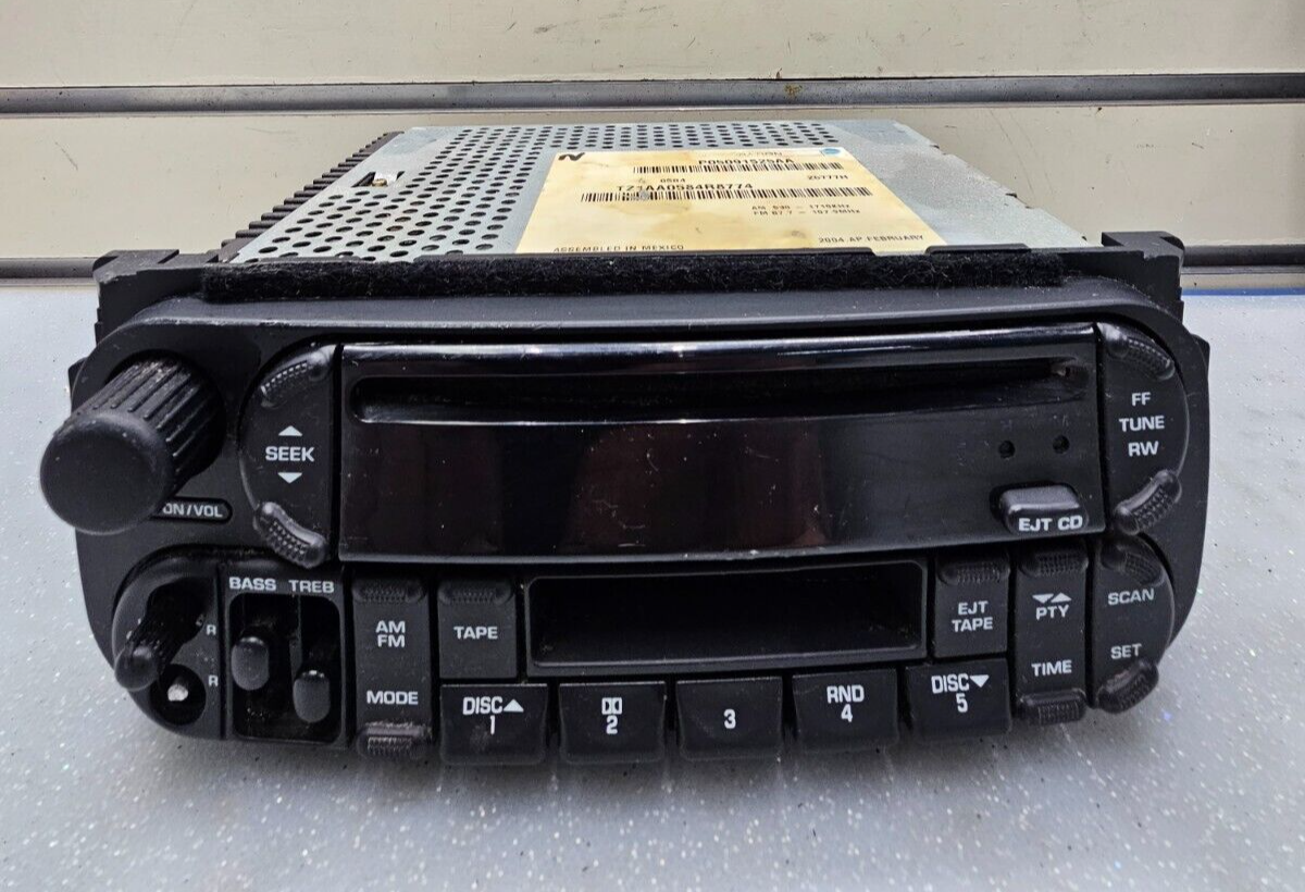 🔥02-07 Chrysler Jeep Dodge Car Truck Radio AM FM CD Player RBK Digita