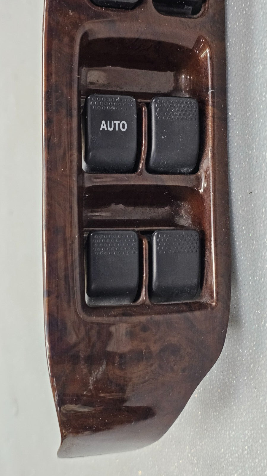 🔥00-04 Legacy Outback Left Driver Master Window Door Control Switch Bezel Wood