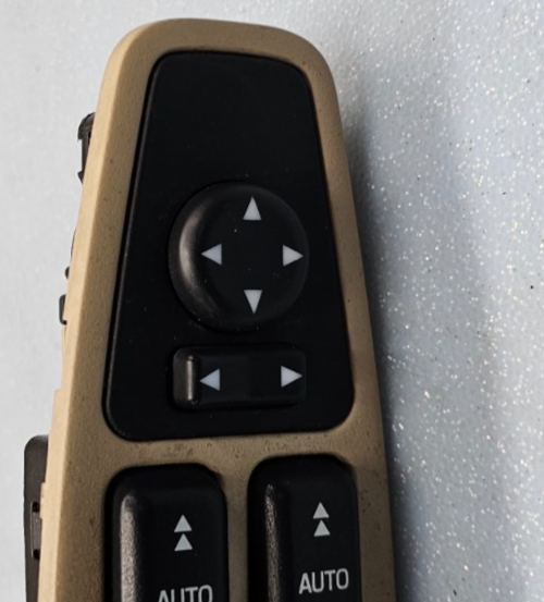 🔥03-06 Lincoln LS Left Driver Master Power Door Window Switch Lock Assembly Tan