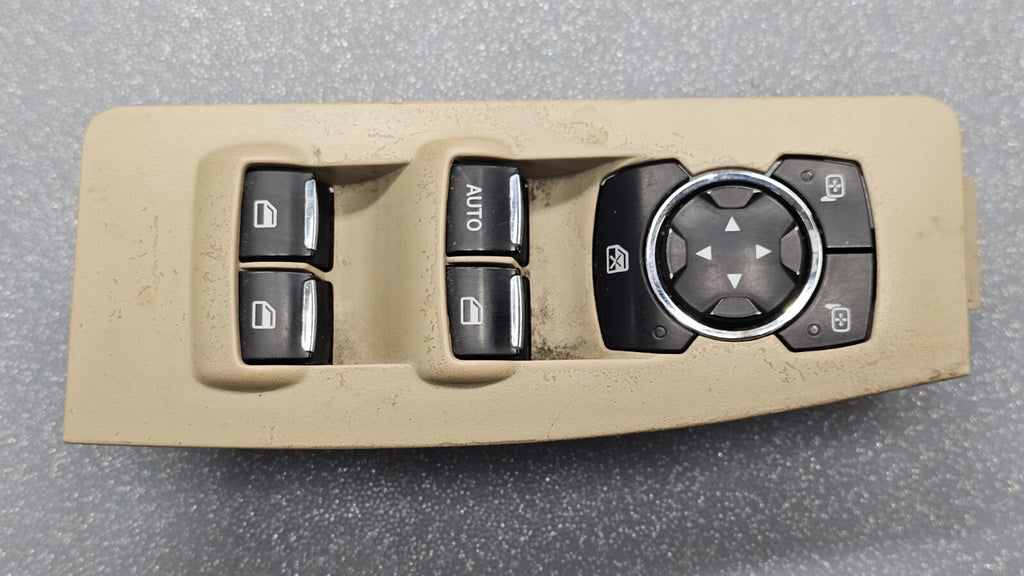 🔥13-19 FORD TAURUS LEFT DRIVER MASTER WINDOW POWER SWITCH ASSEMBLY TAN OEM