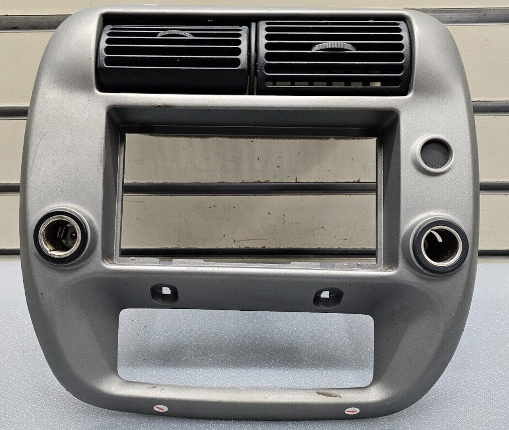 🔥95-10 Ranger Explorer Center Dash Radio Stereo Display Bezel Panel Silver B2