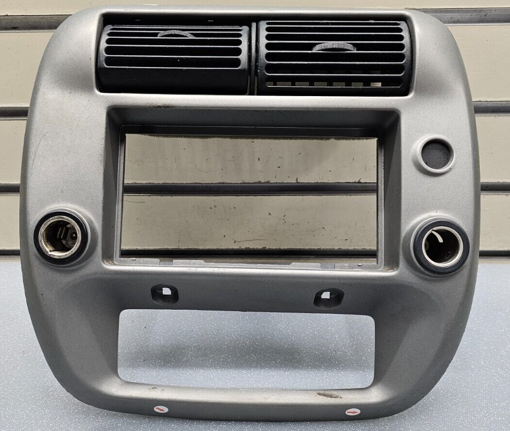 🔥95-10 Ranger Explorer Center Dash Radio Stereo Display Bezel Panel Silver B2