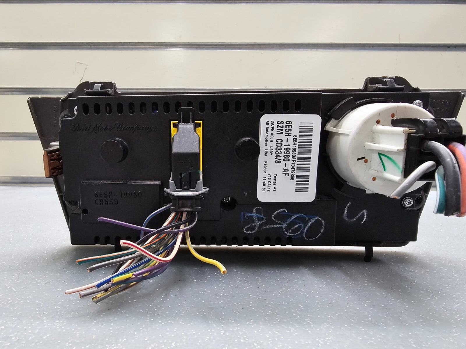 06-09 Ford Fusion Milan Dash Heater Temperature Climate Control Conditioner OEM
